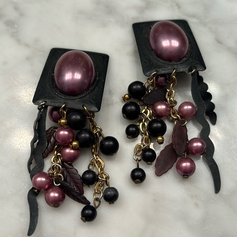 Vintage Clip on Earrings